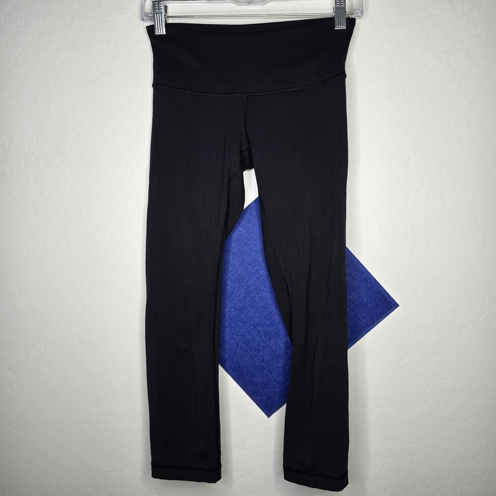Lululemon Leggings Athletic Activewear Women's Size 4 Gym Yoga Workout Black
